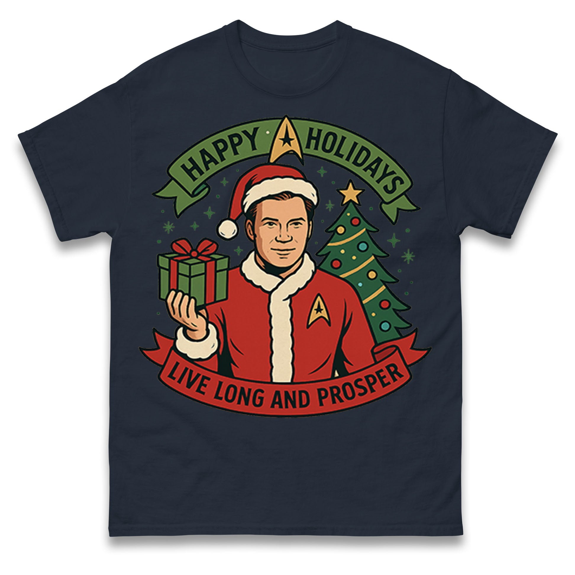 Star Trek Christmas T Shirt