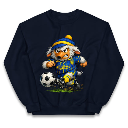 Classic AFC Wimbledon Football Kids Jumper