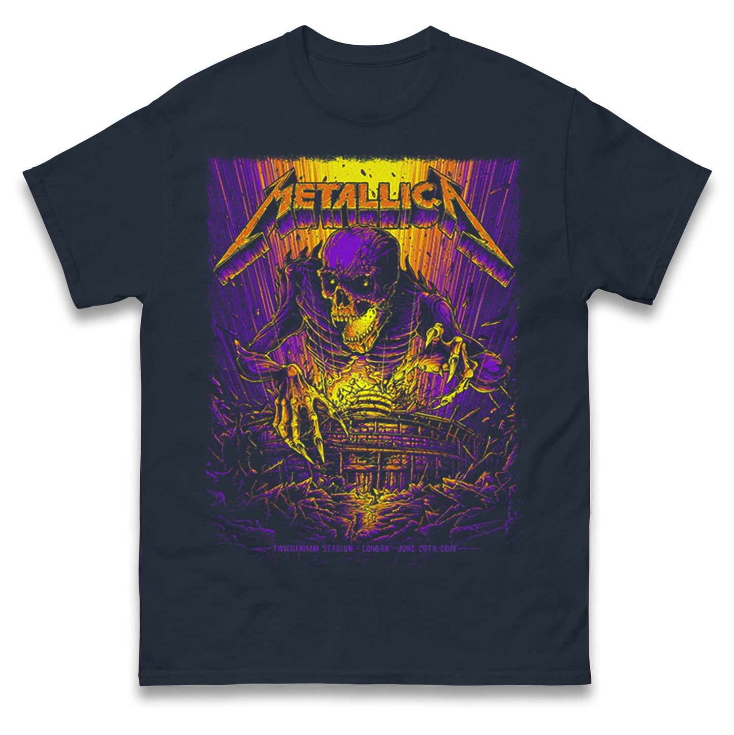 Metallica Twickenham Stadium T Shirt