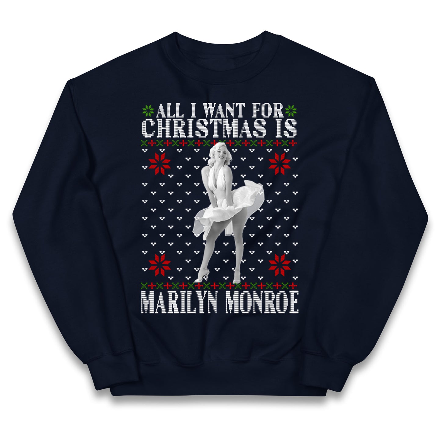 marilyn monroe christmas jumper
