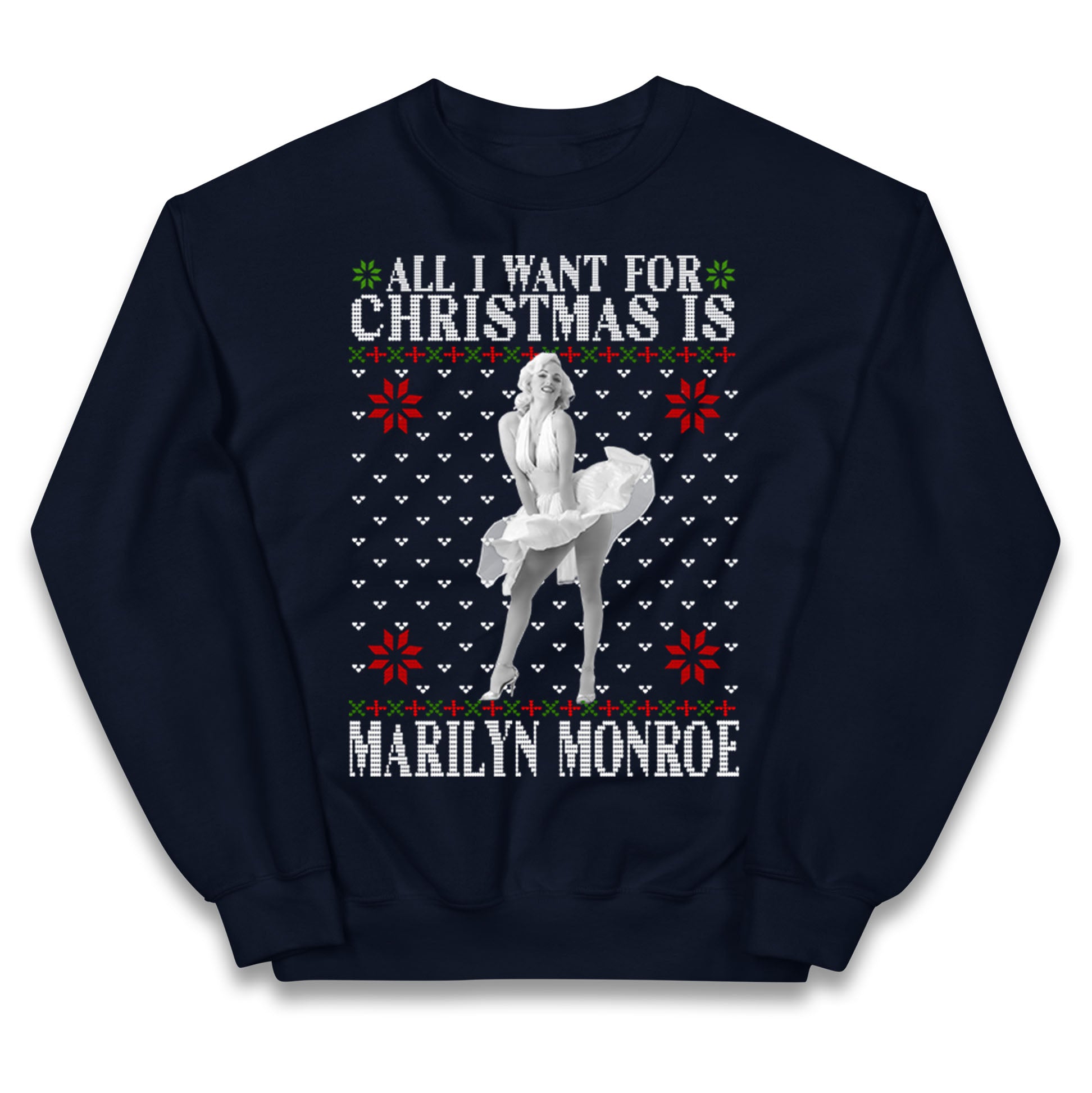 marilyn monroe christmas jumper