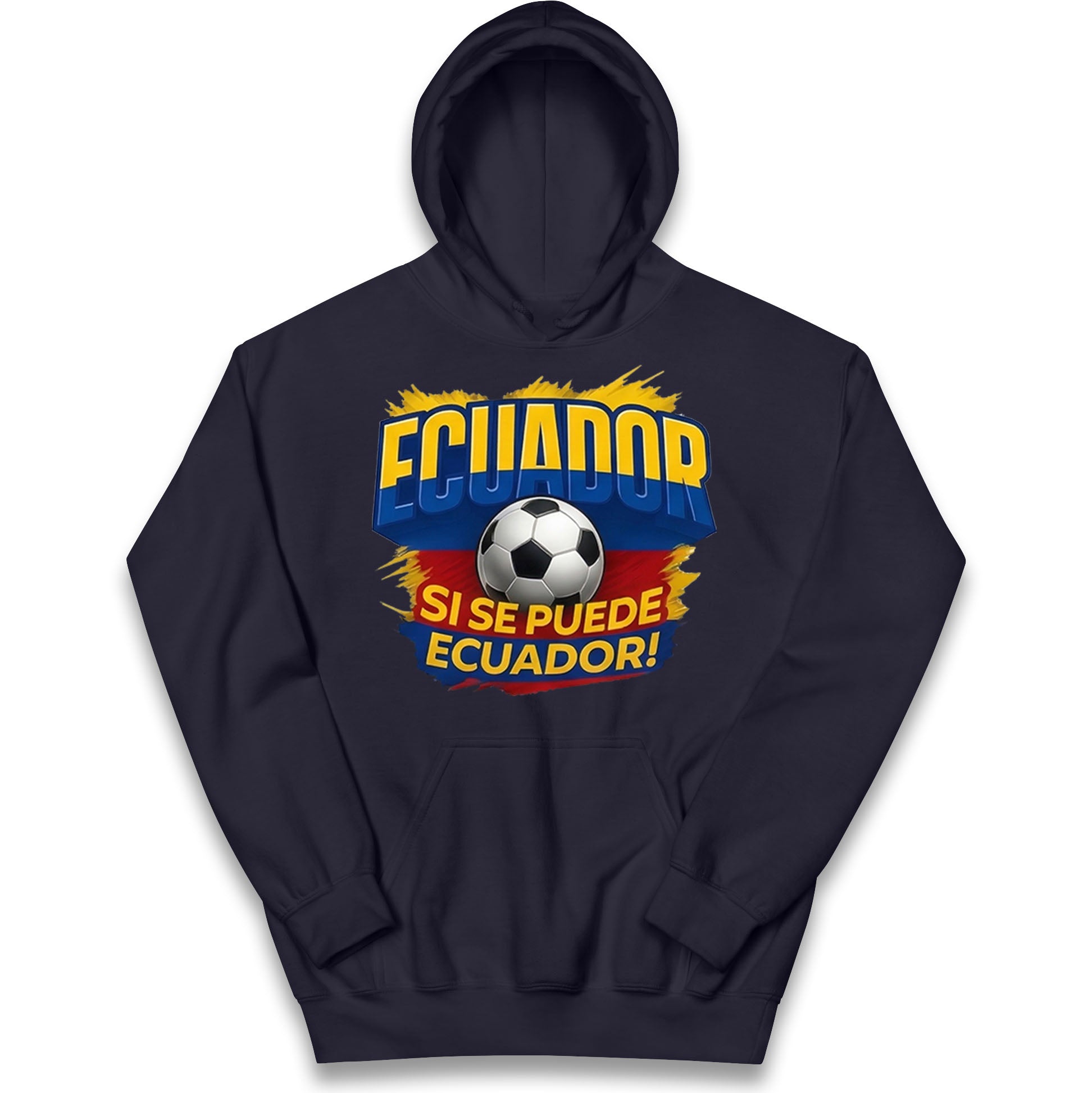 Ecuador Retro World Cup Kids Hoodie