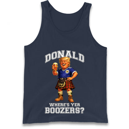 Donald Trump Scotland World Cup Tank Top