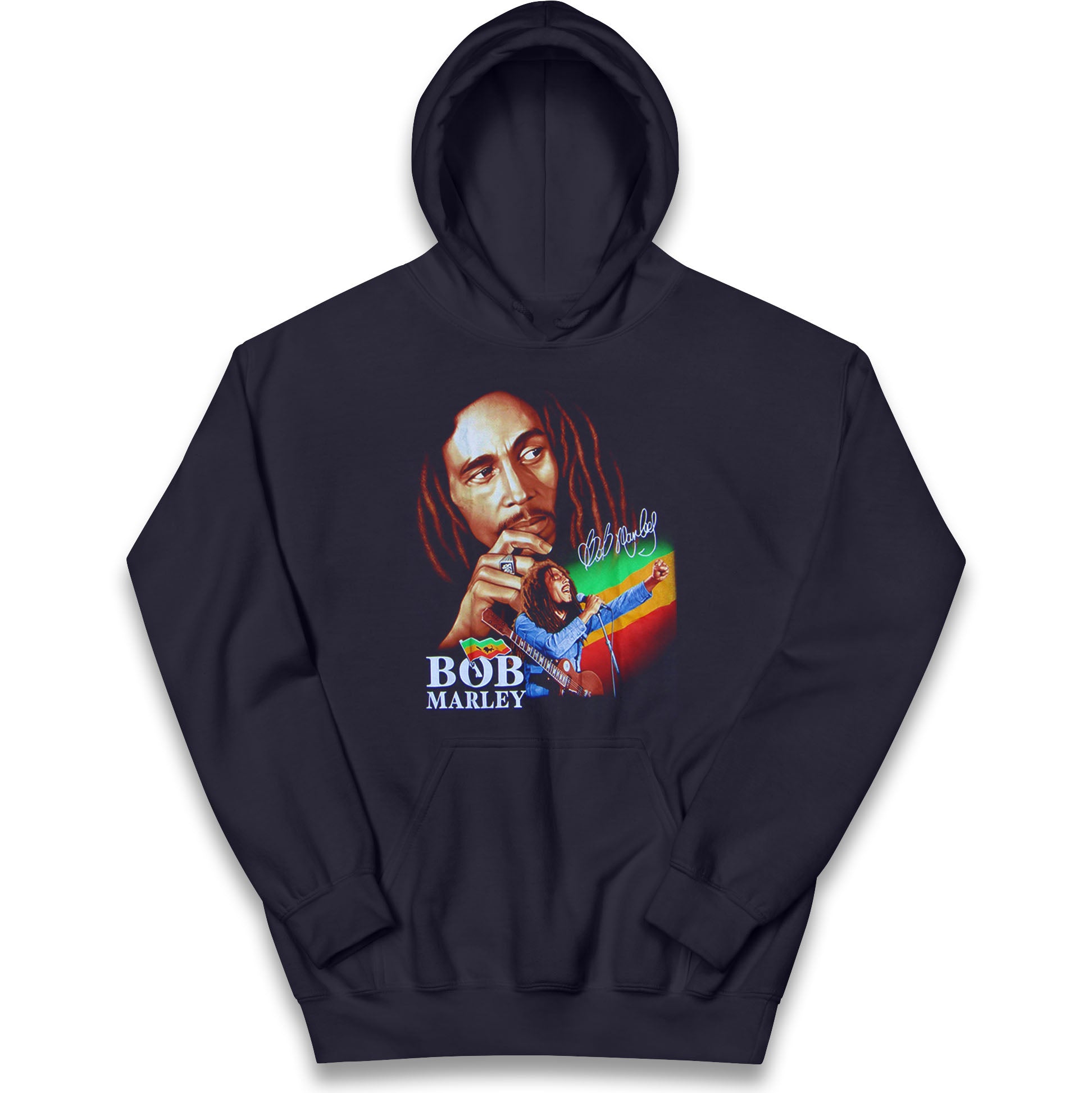 Bob Marley Iron Like A Lion Kids Hoodie