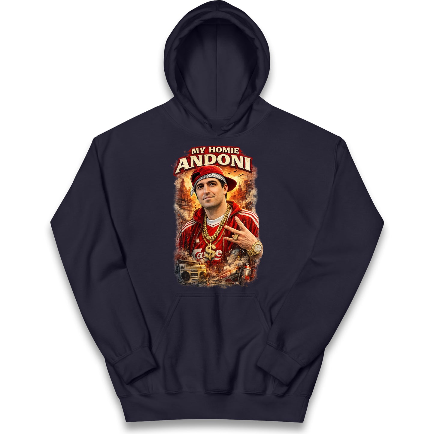 My Homie Andoni Iraola Liverpool Football Kids Hoodie