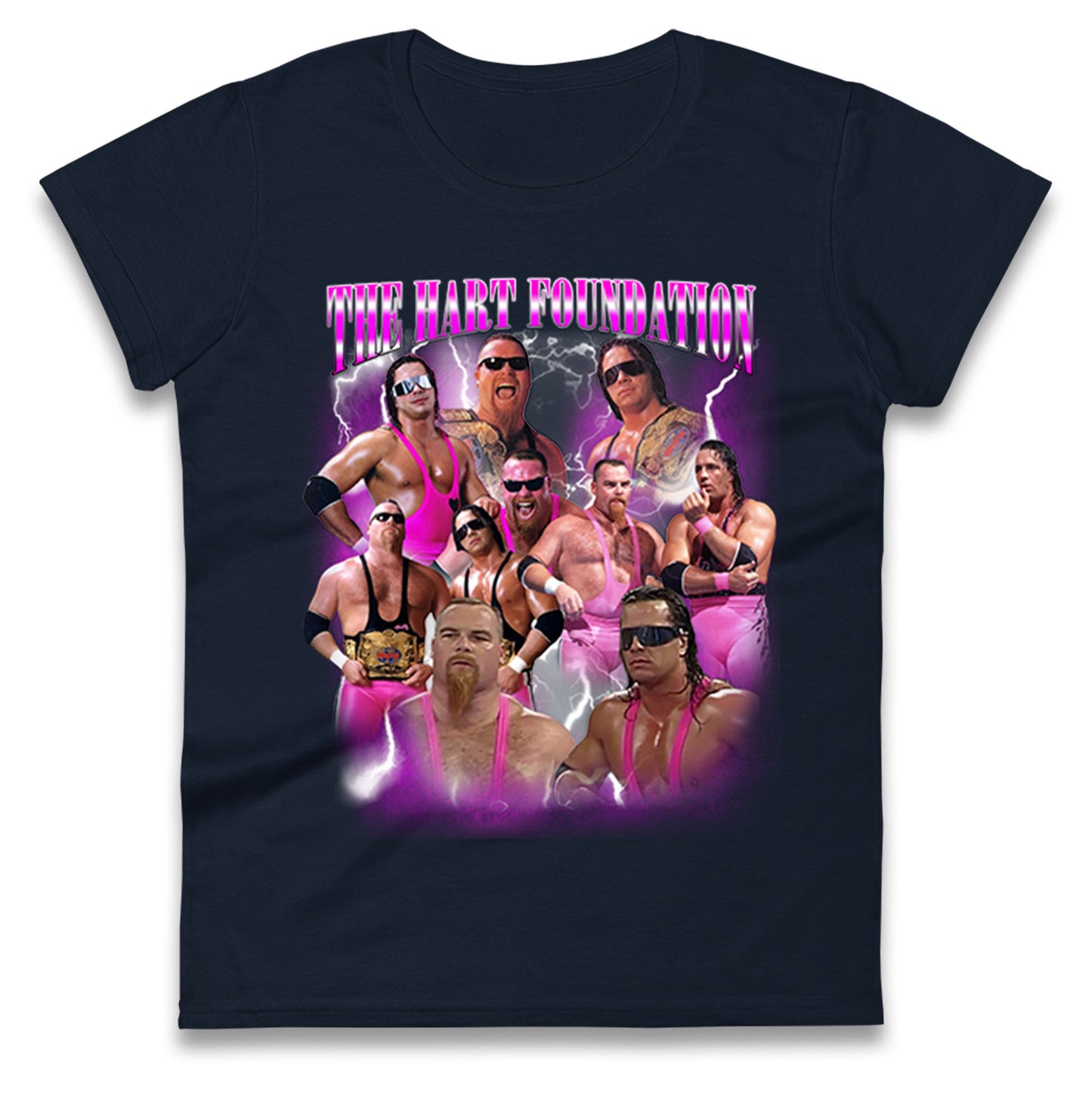 The Hart Foundation Bootleg Womens t shirt