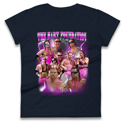 The Hart Foundation Bootleg Womens t shirt