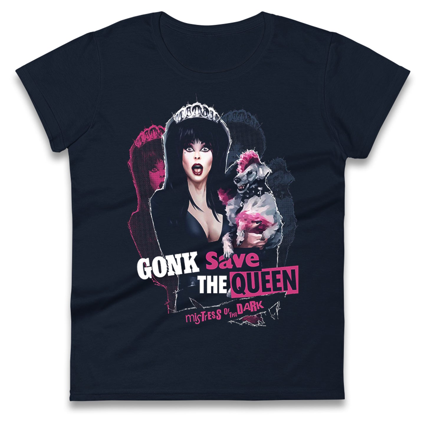 Gonk Save The Queen Ladies T Shirt
