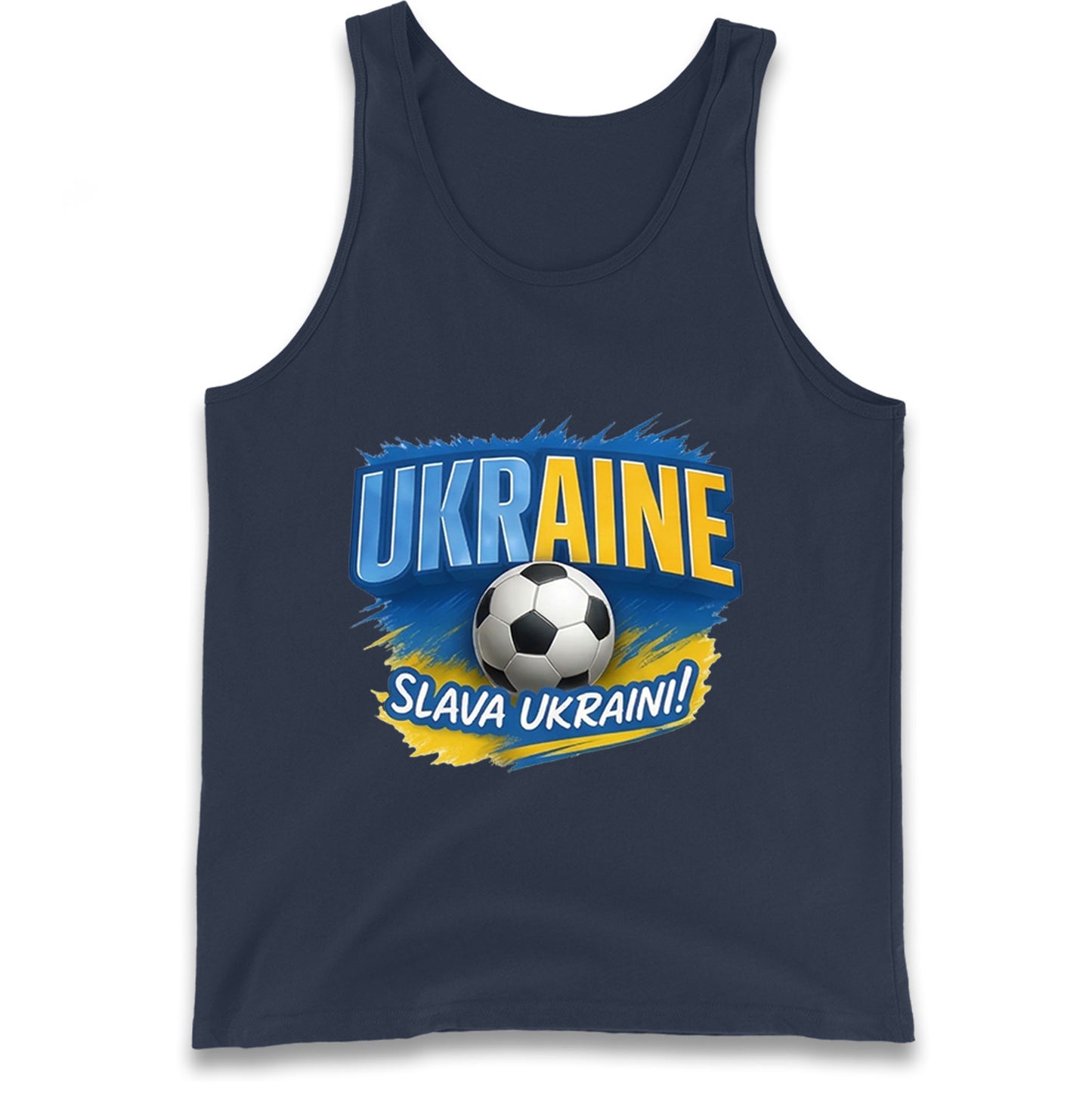 Ukraine Retro World Cup Tank Top