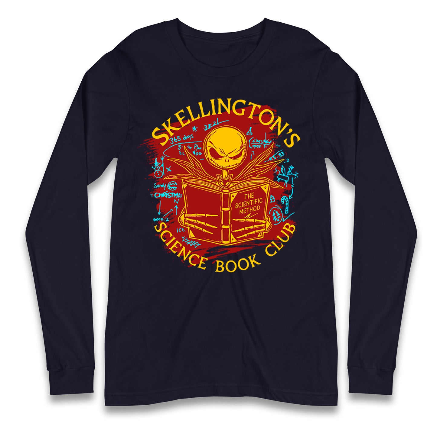 jack skellington long sleeve t shirt