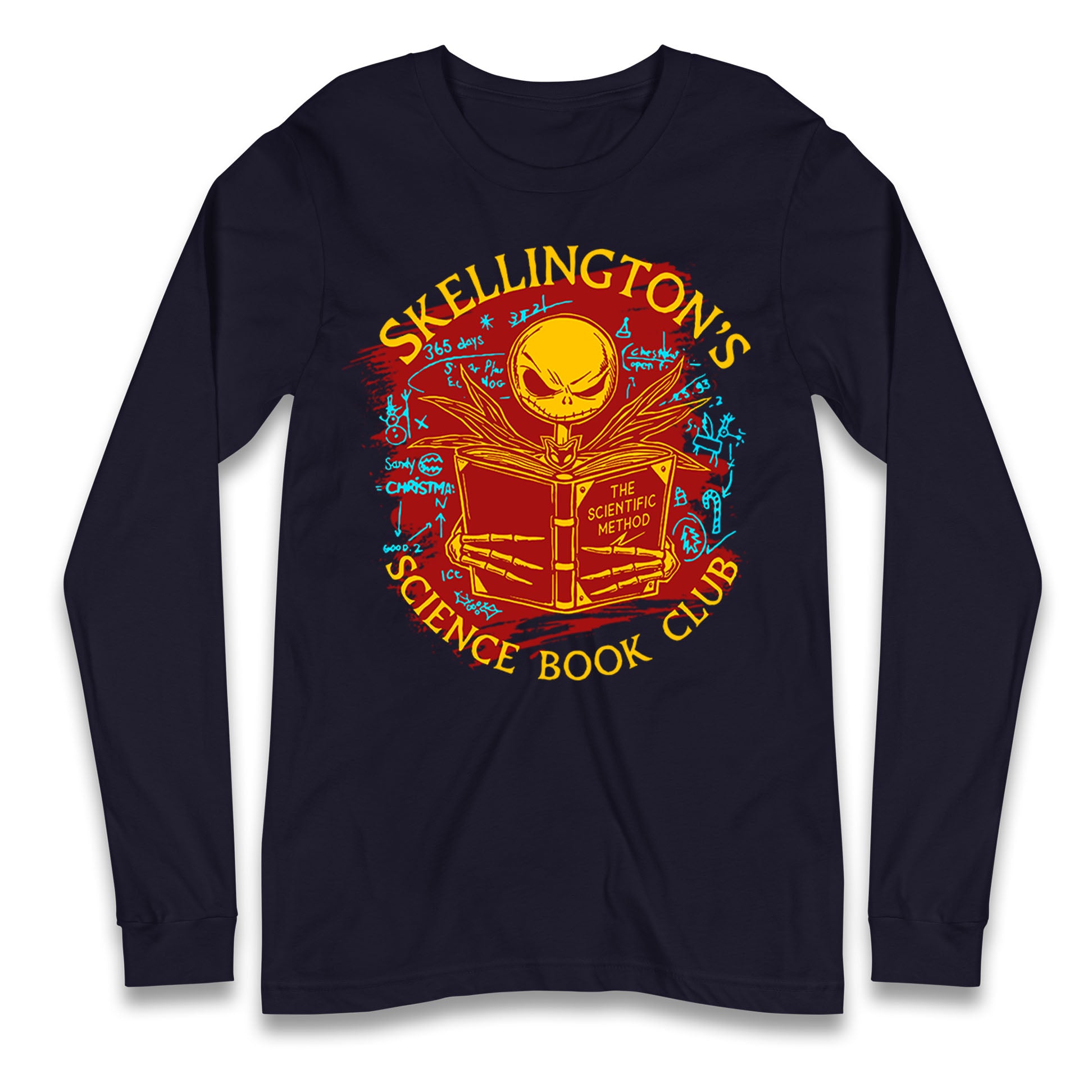 jack skellington long sleeve t shirt