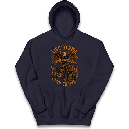 Harley Brotherhood Kids Hoodie