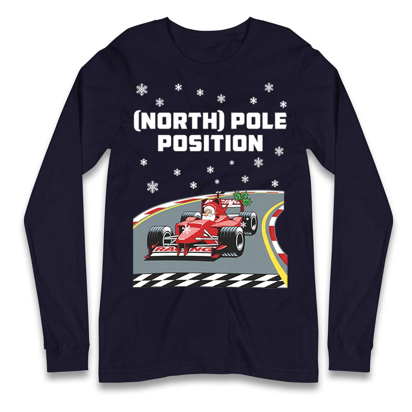 North Pole Christmas Longsleeve T Shirt