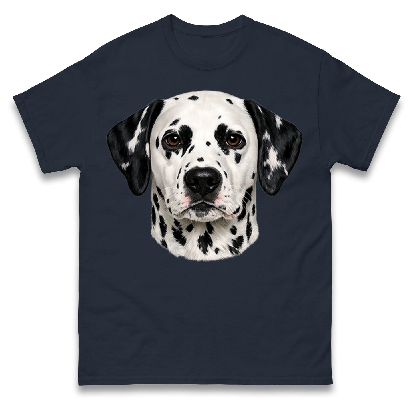 Dalmatian Dog Face T Shirt