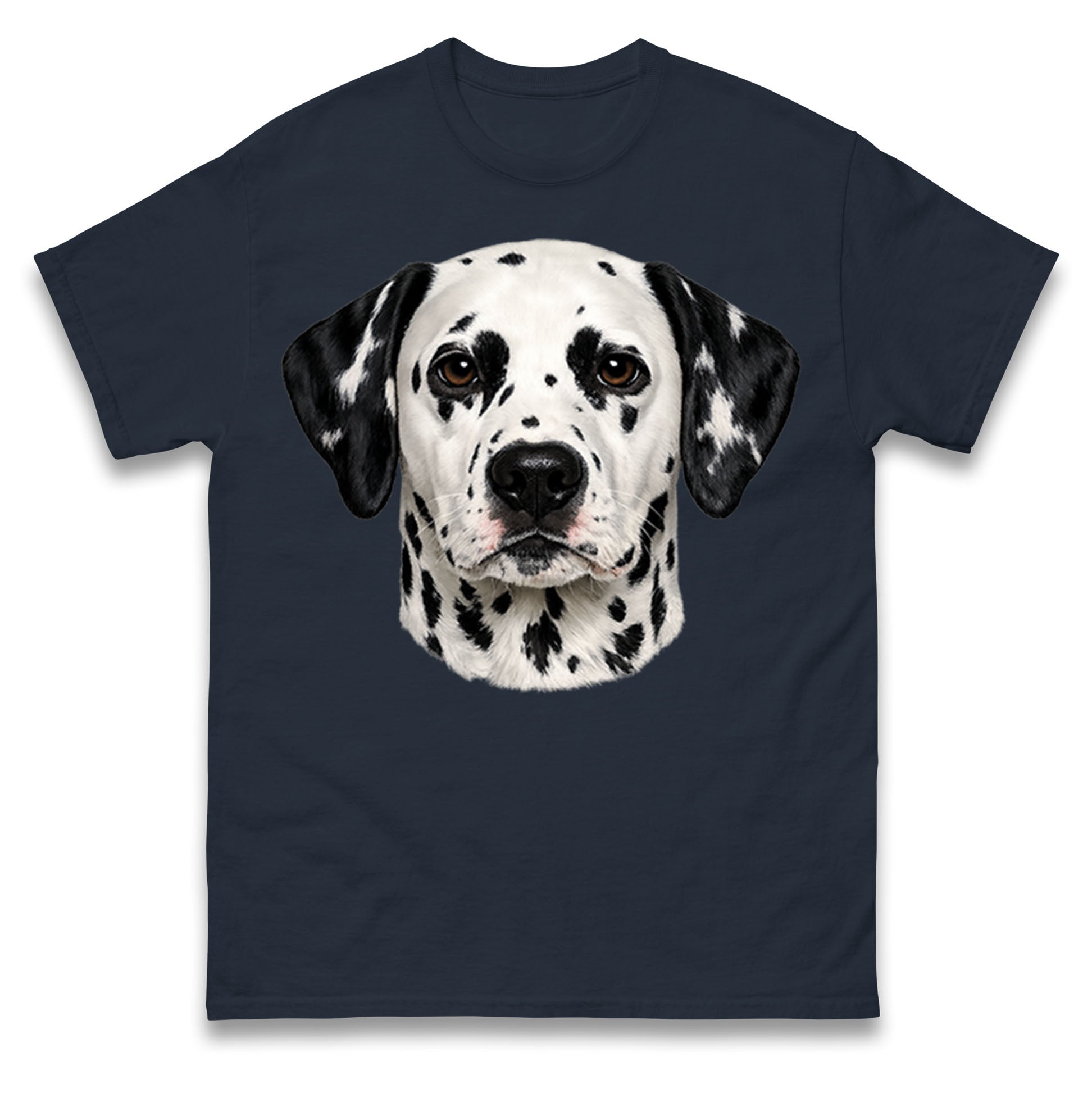 Dalmatian Dog Face T Shirt