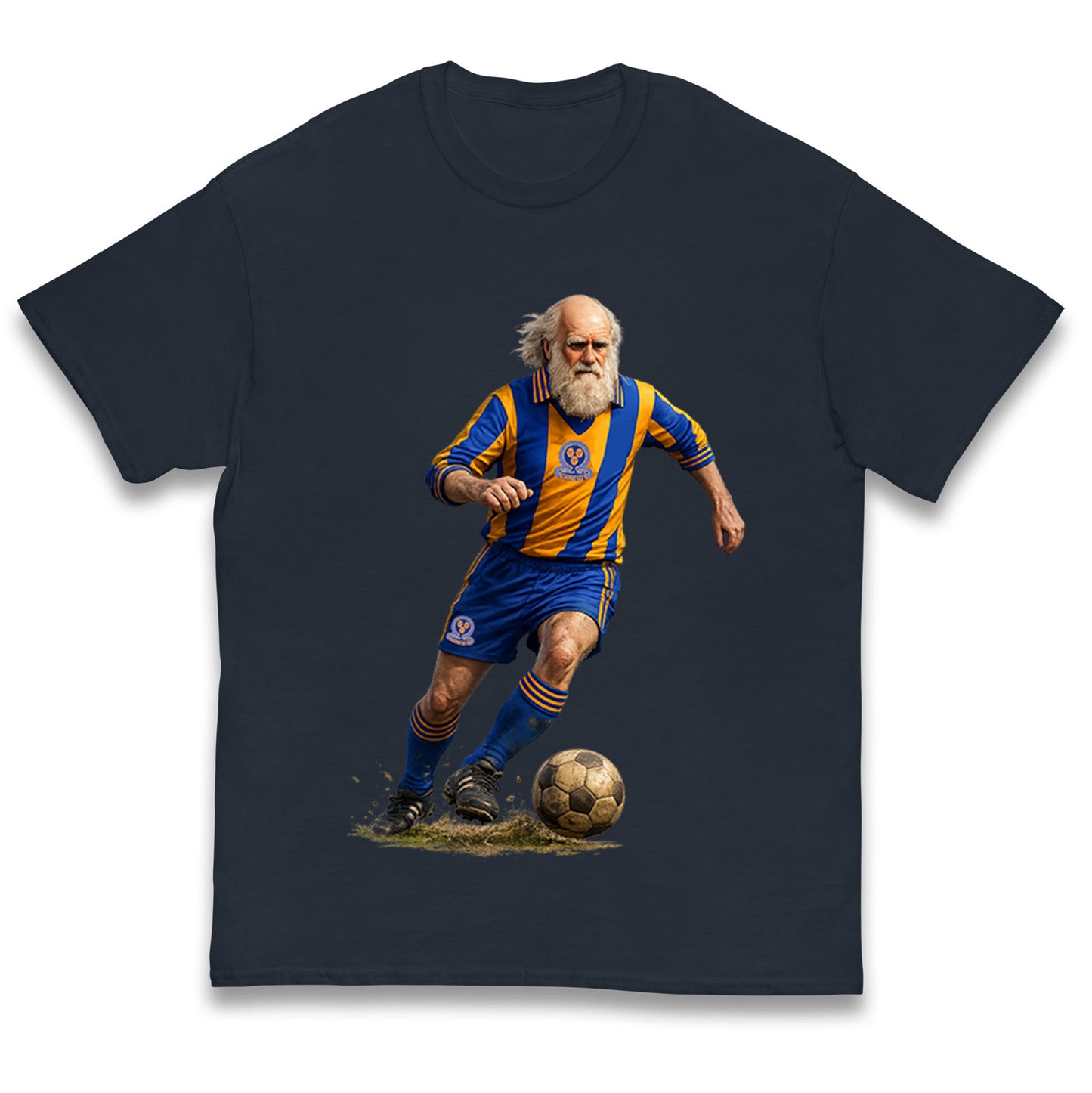 Shrewsbury Town Charles Darwin Football Kids T Shirt