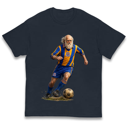 Shrewsbury Town Charles Darwin Football Kids T Shirt