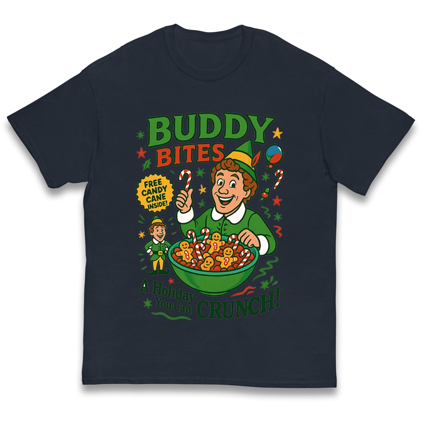 Elf Christmas Kids T Shirt
