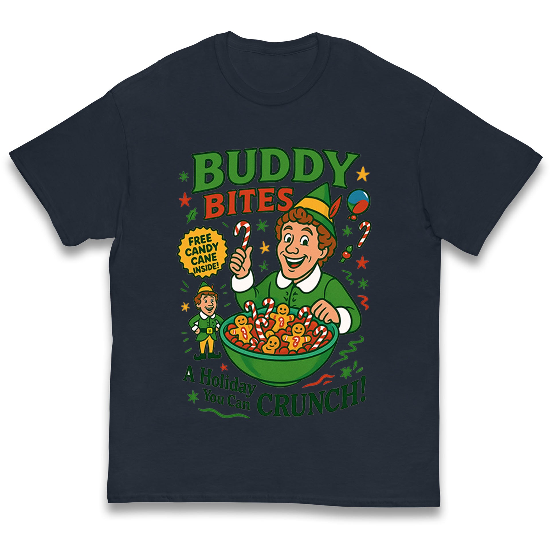 Elf Christmas Kids T Shirt