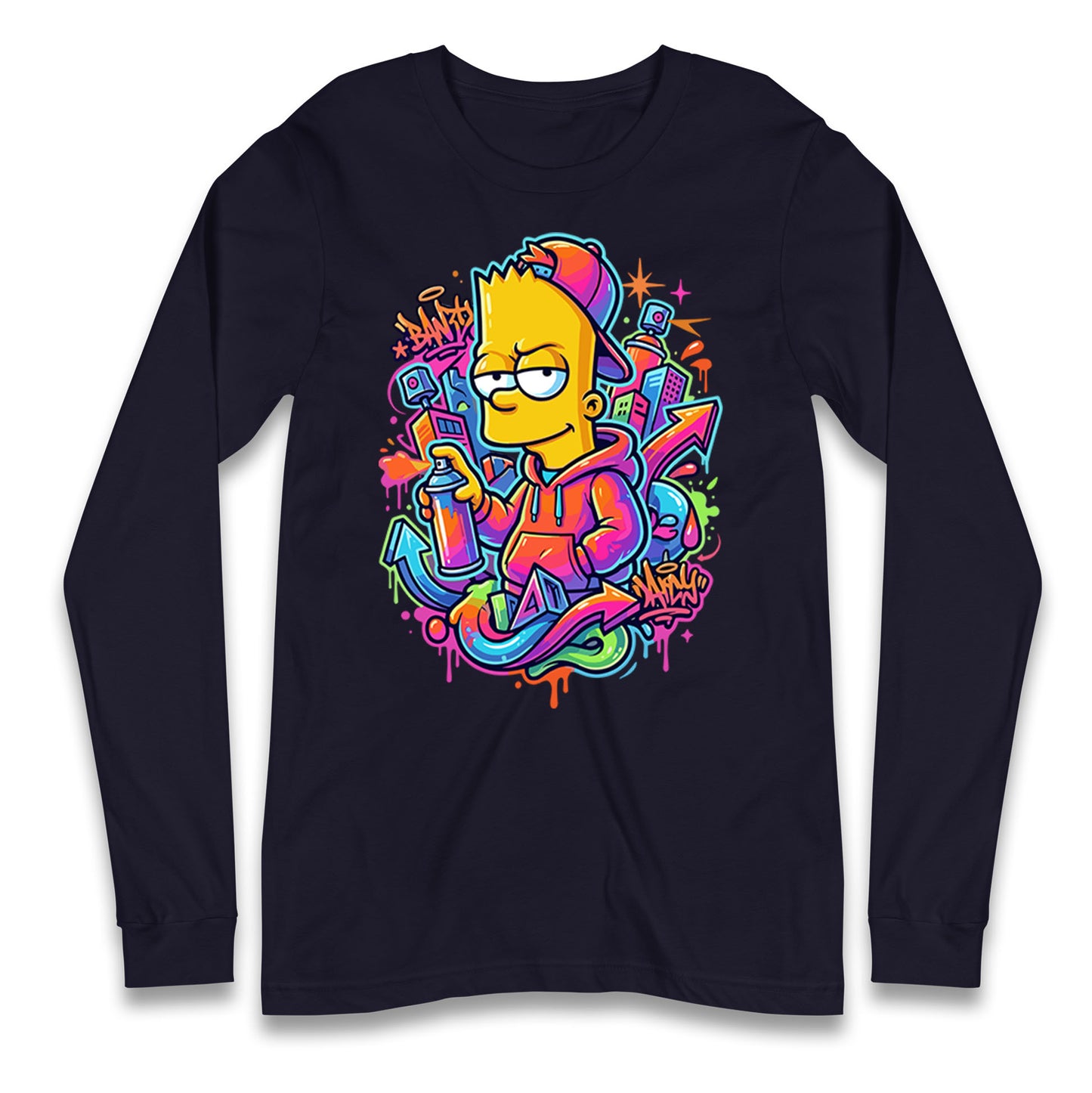 Bart Simpson Longsleeve T Shirt