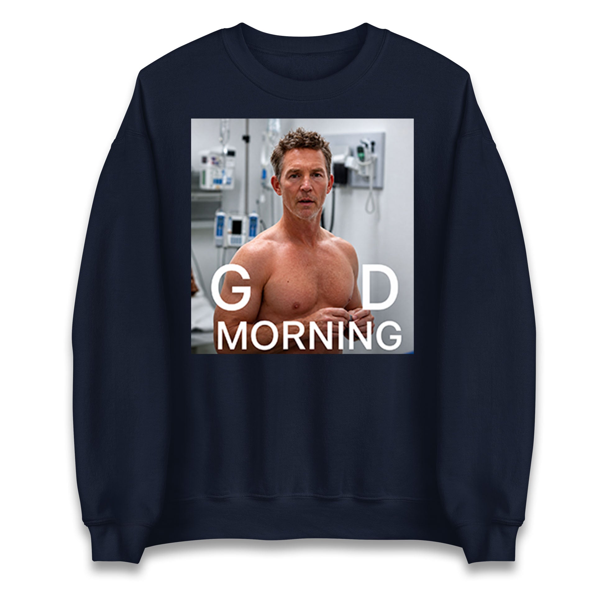 Dr Jack Abbot Shirtless Good Morning Jumper