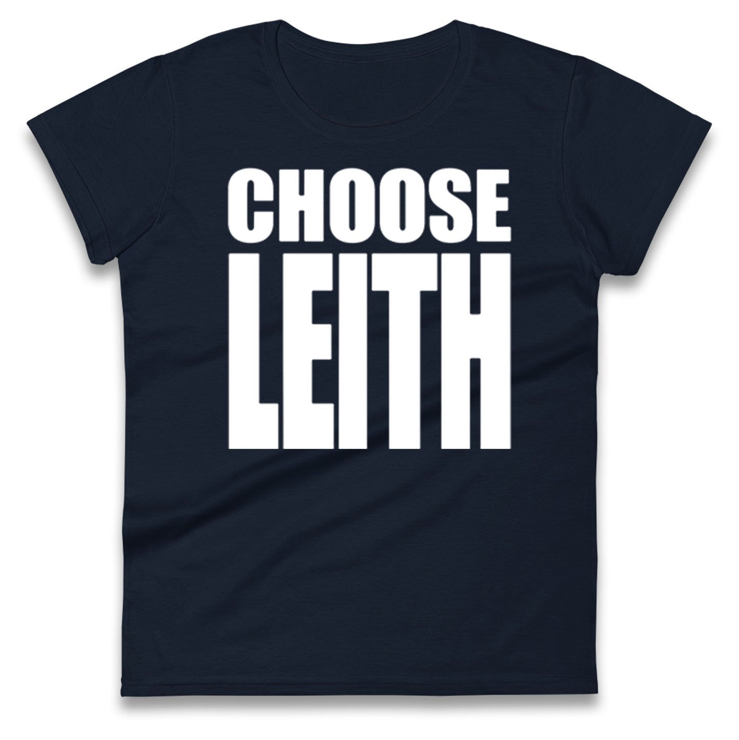 Hibs FC Choose Leith Football Ladies T Shirt 