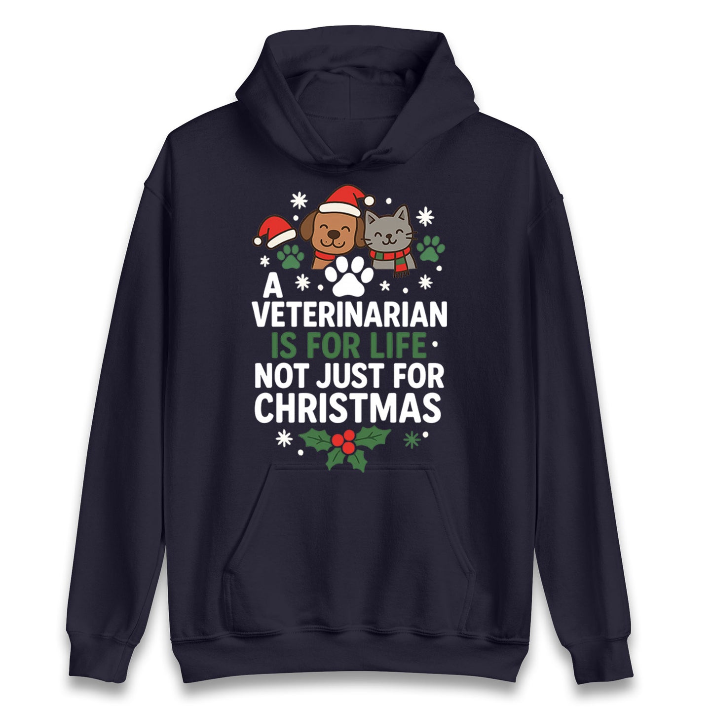 Veterinarian Christmas Hoodie