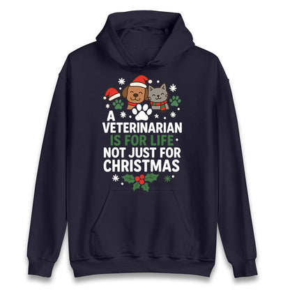 Veterinarian Christmas Hoodie