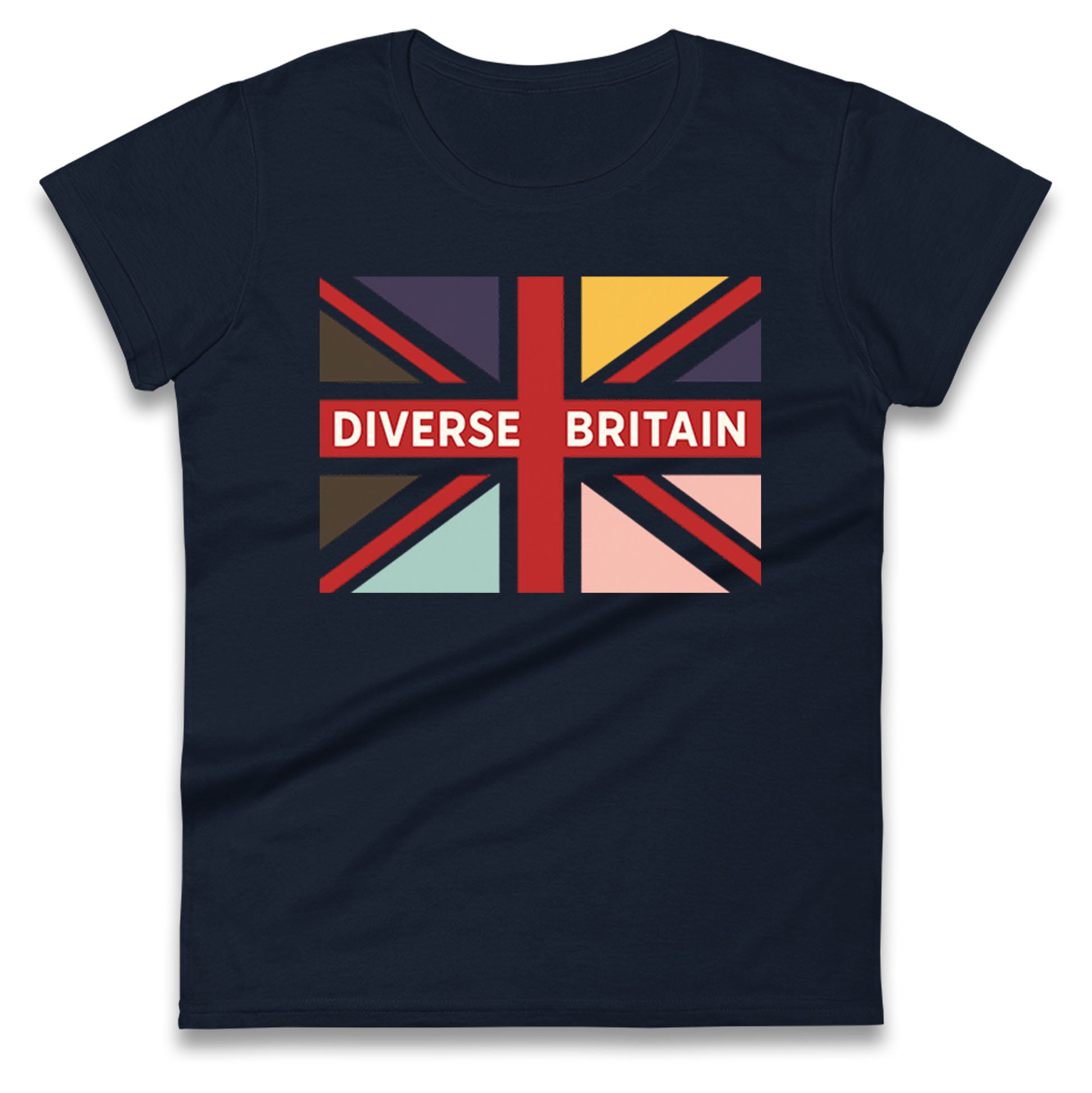 Diverse Britain Ladies T Shirt