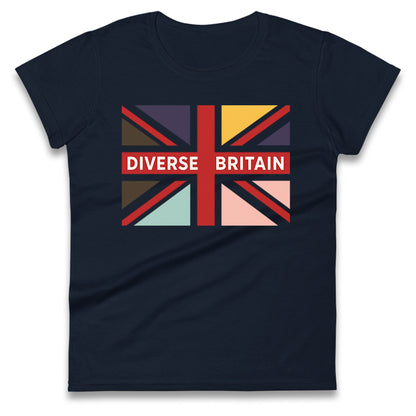 Diverse Britain Ladies T Shirt