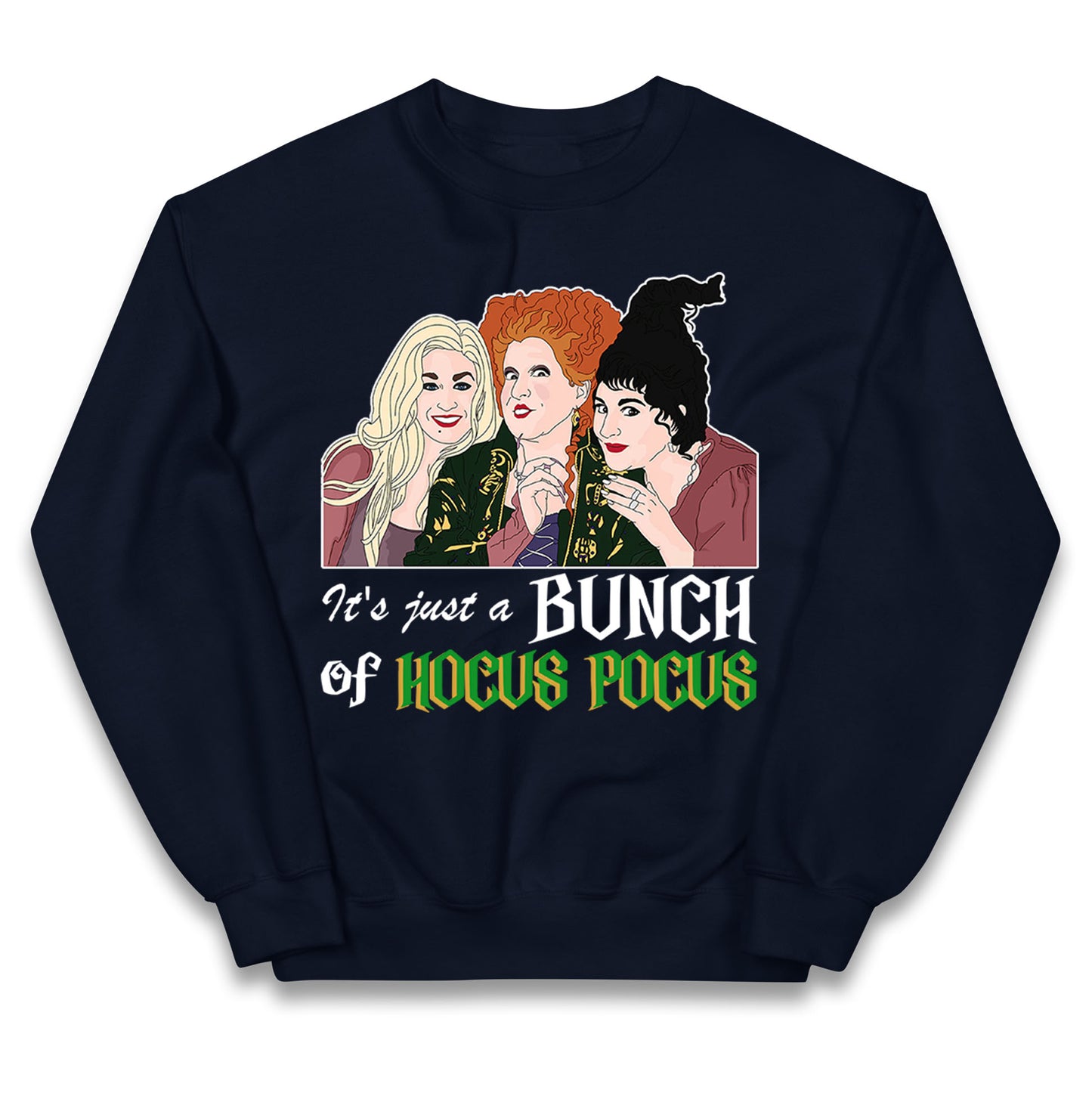The Sanderson Sisters Disney Hocus Pocus Halloween Jumper

