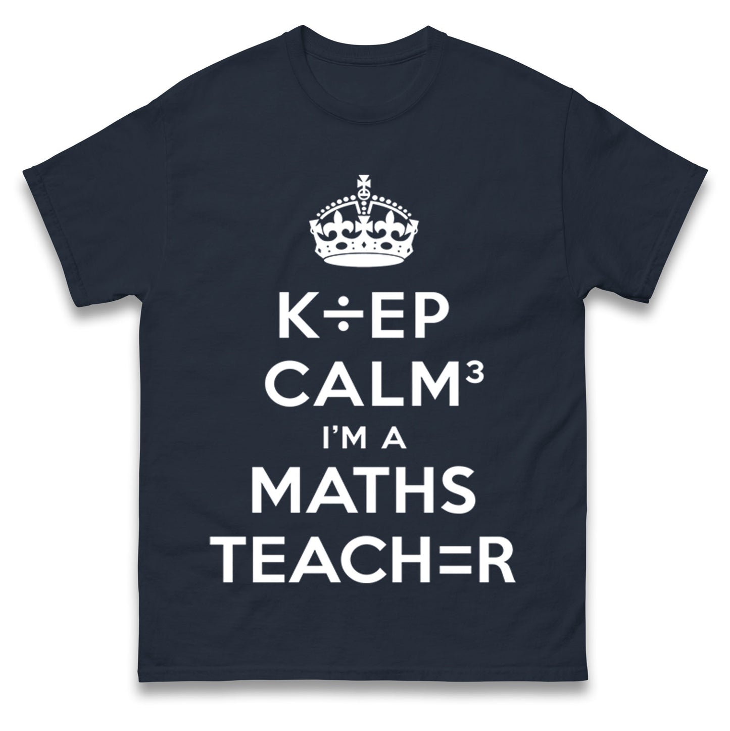 Keep Calm I’m A Maths Teacher T Shirt