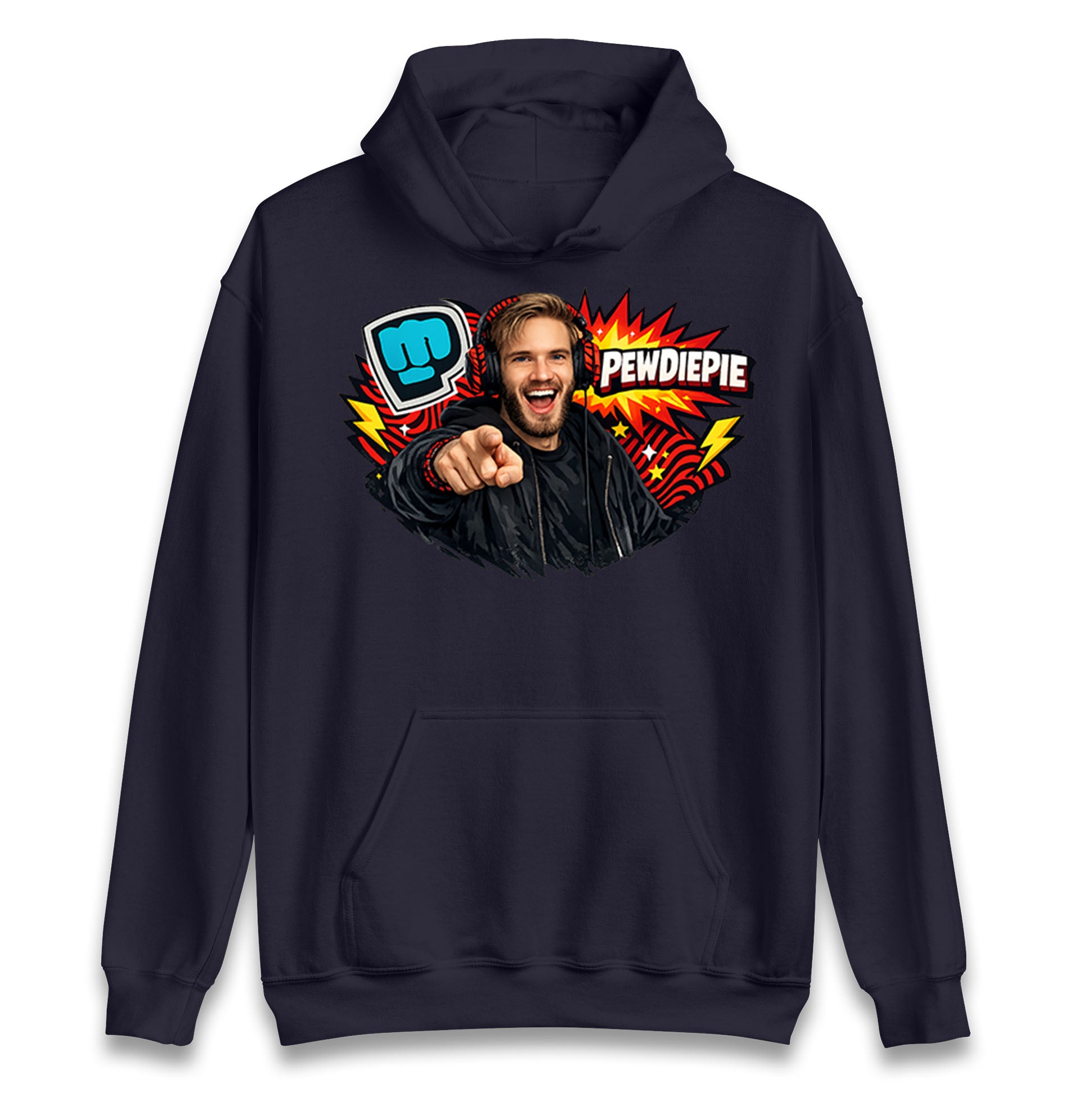 PewDiePie YouTuber Hoodie