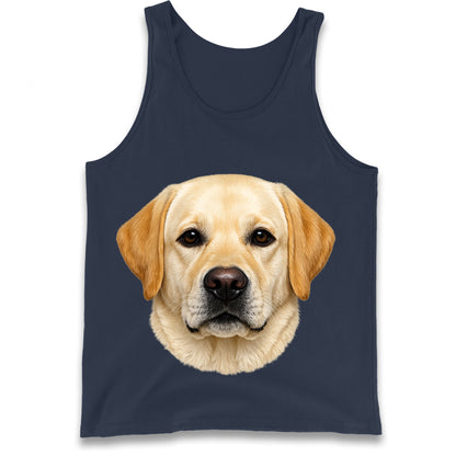 Labrador Dog Face Tank Top