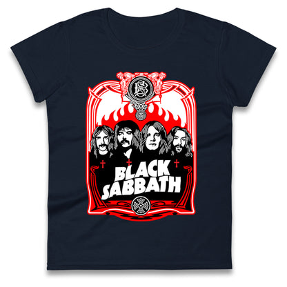 Black sabbath Band Ladies T Shirt 