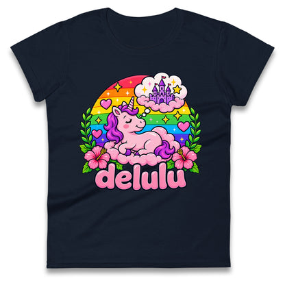 Delulu Unicorn Ladies Tee