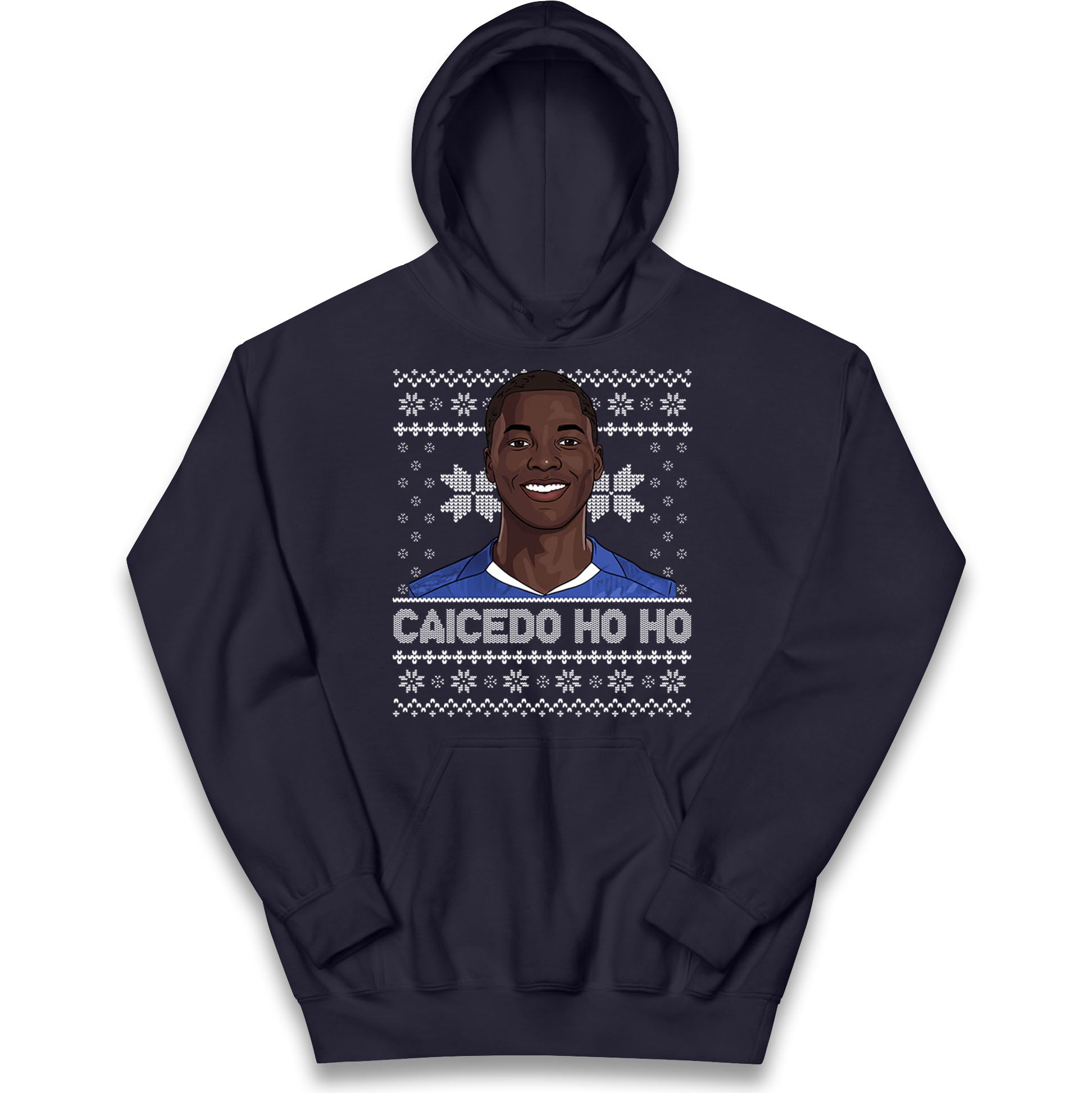Moises Caicedo Christmas Kids Hoodie