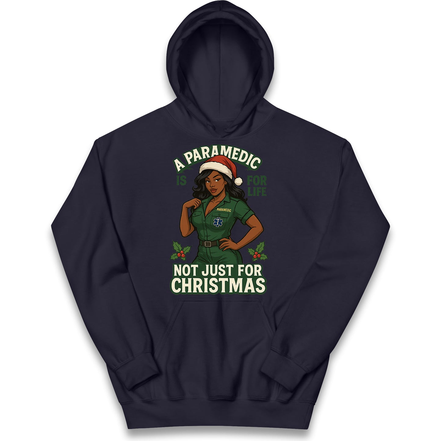 Paramedic Xmas Kids Hoodie
