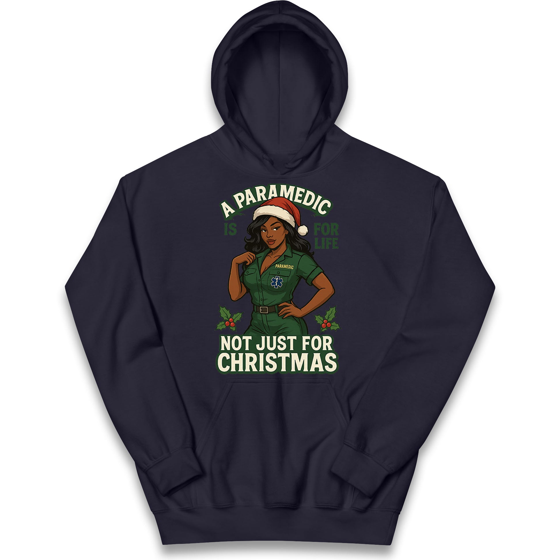 Paramedic Xmas Kids Hoodie