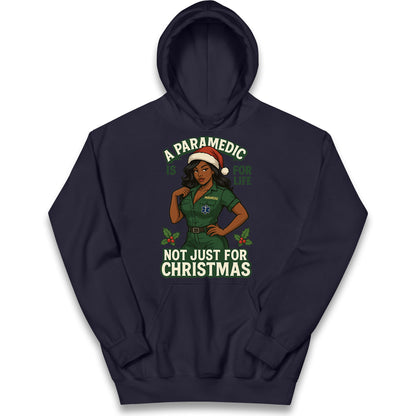 Paramedic Xmas Kids Hoodie