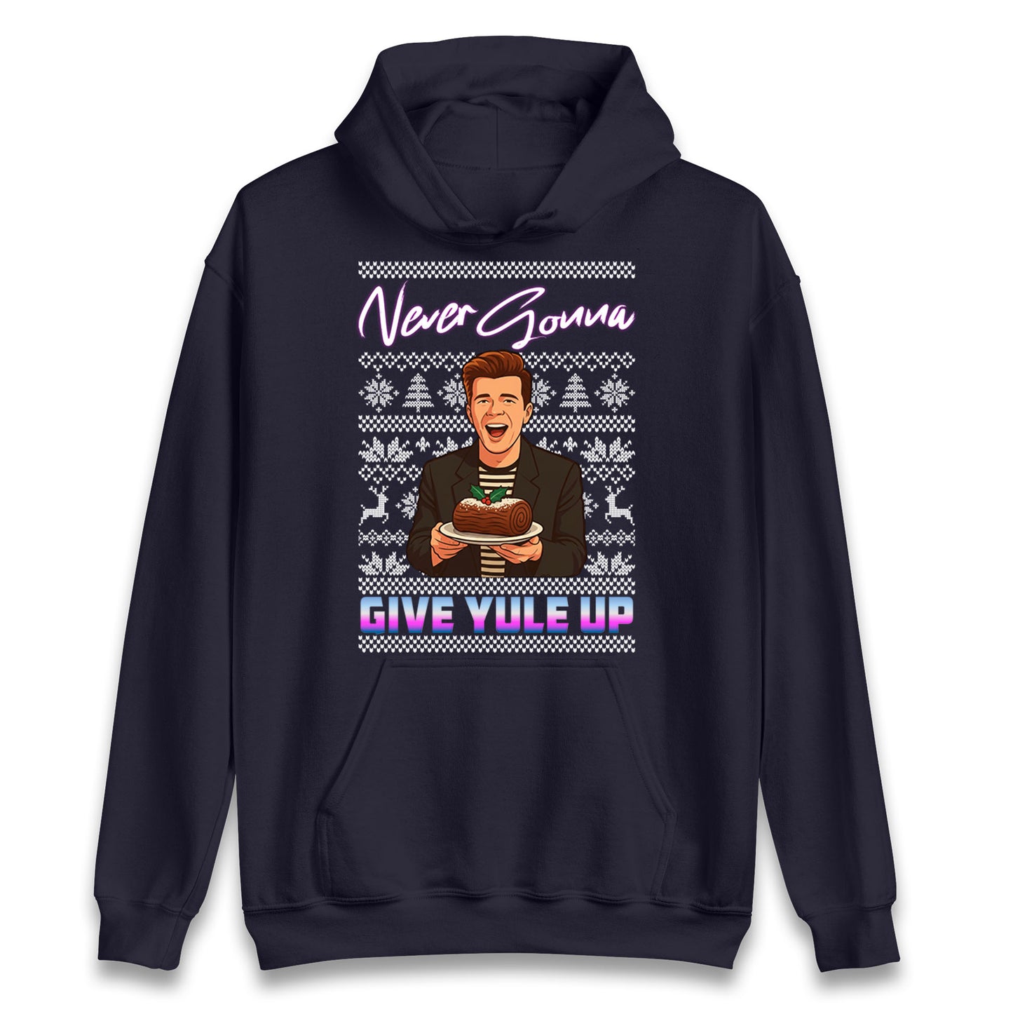 Rick Astley Christmas Hoodie