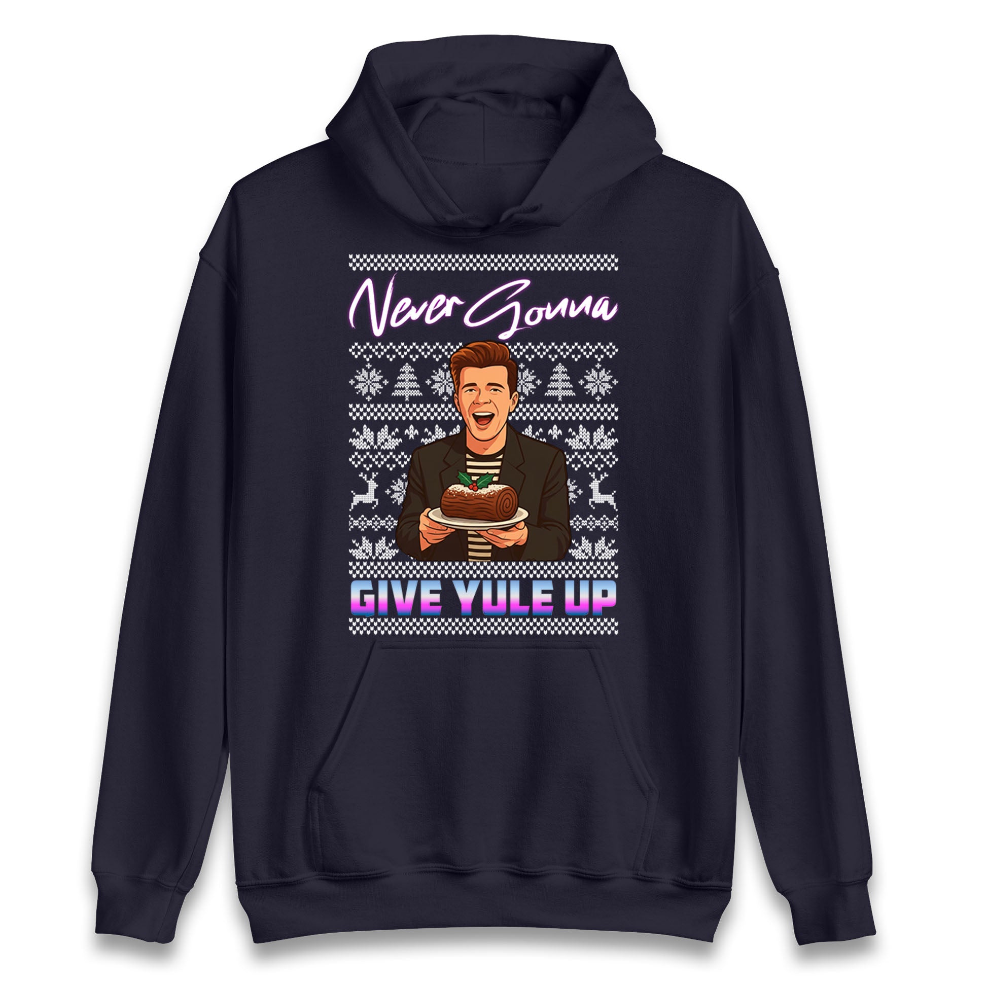 Rick Astley Christmas Hoodie