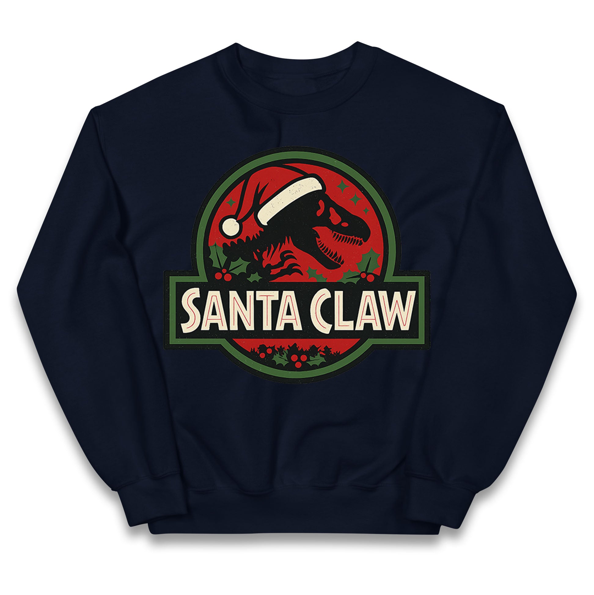 Jurassic Park Christmas Kids Jumper