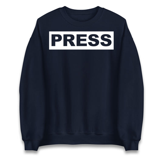 PRESS Palestine Inspired By Journalist Motaz Azaiza Jumper