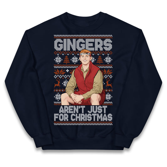 Angry Ginge Xmas Kids Jumper