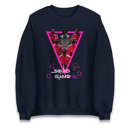 Squid Game Guards And Front Man Sweatshirt