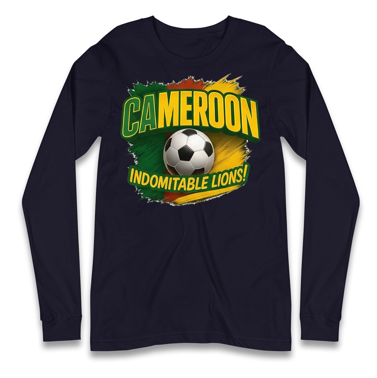 Cameroon Retro World Cup Longsleeve T Shirt 