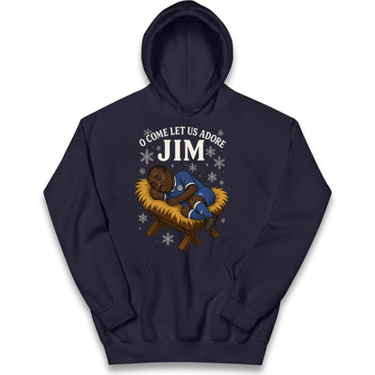Retro Chelsea Christmas Kids Hoodie