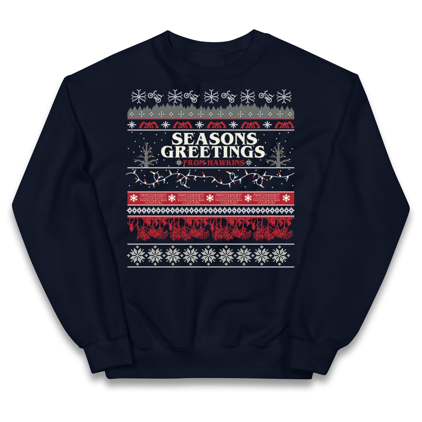 Stranger Things Trailer Kids Jumper