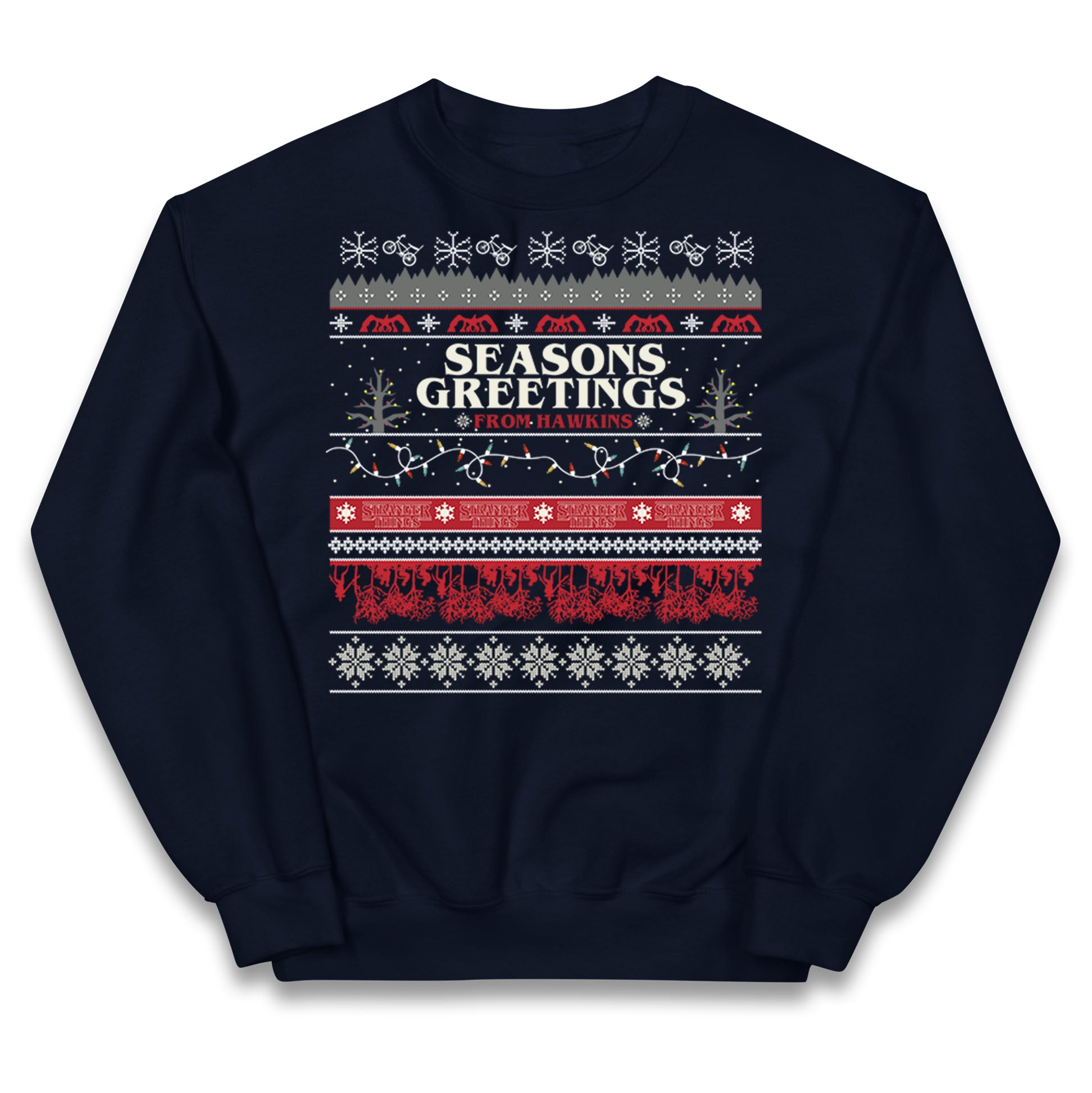 Stranger Things Trailer Kids Jumper